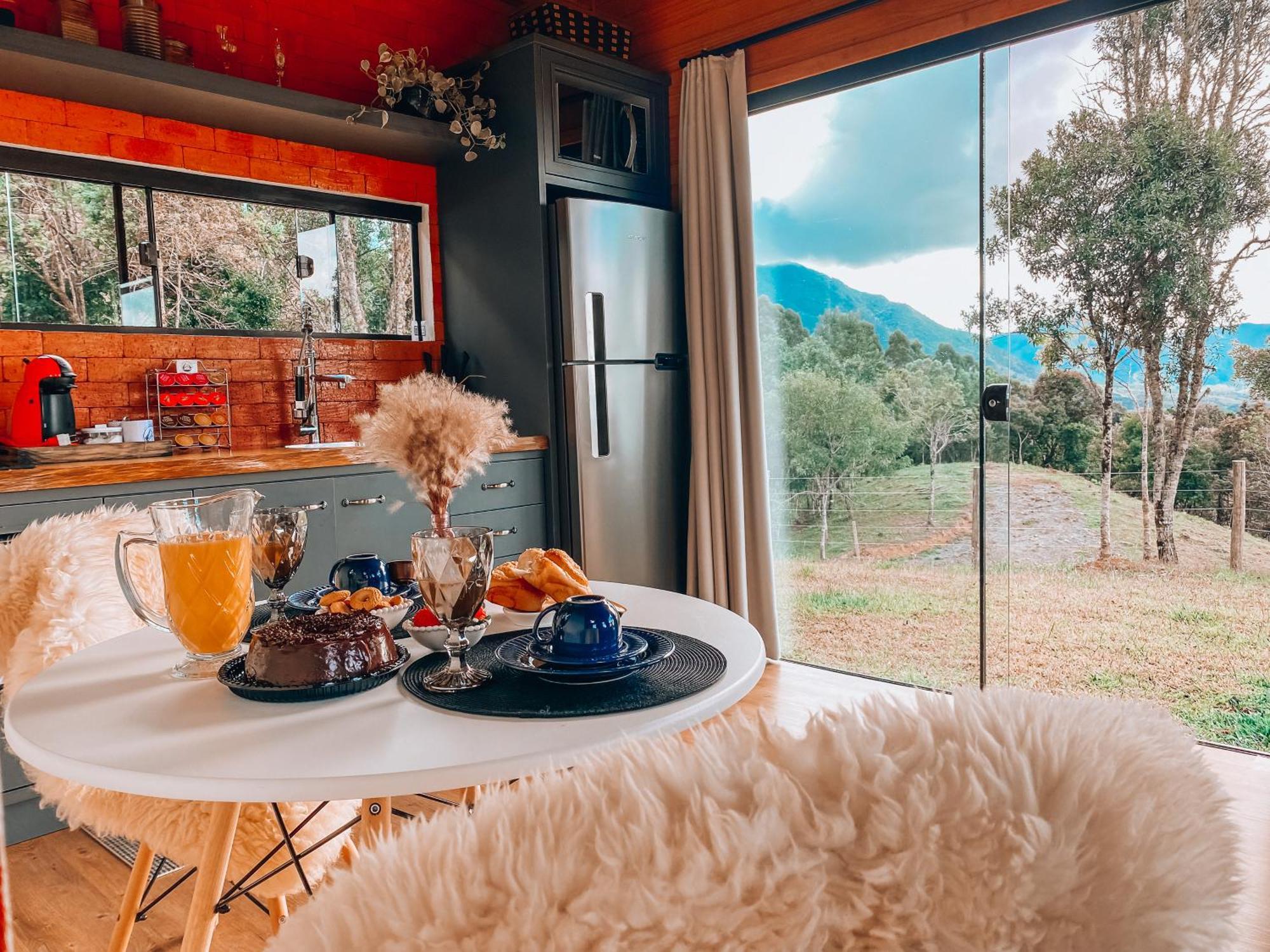 Cabana Romantica Na Serra Com Hidro, Lareira, Lagos E Trilhas Villa Bom Retiro  Kültér fotó